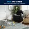 Flash Furniture Kids Recliner, 26" to 39" x 28", Upholstery Color: Black BT-7985-KID-BK-LEA-GG - alternate 10